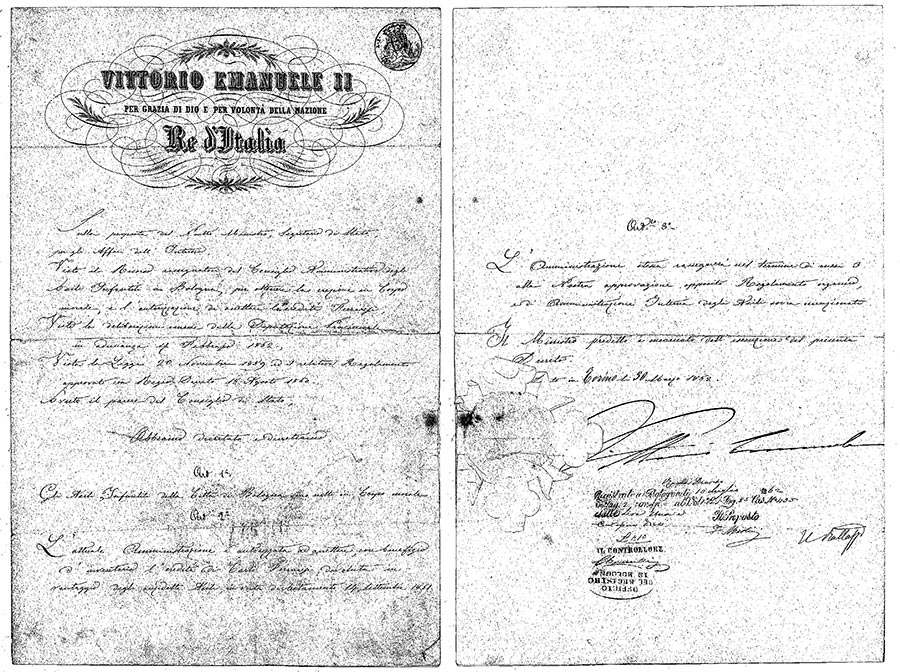 decreto reale asili infantili